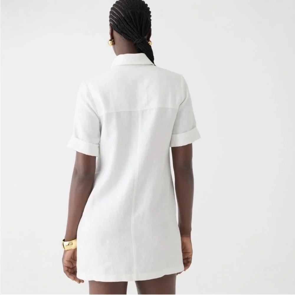 Jcrew Gamine shirtdress in linen - Picture 3 of 6
